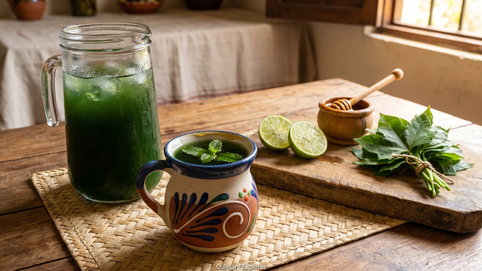 Té de Chaya con Hierbabuena