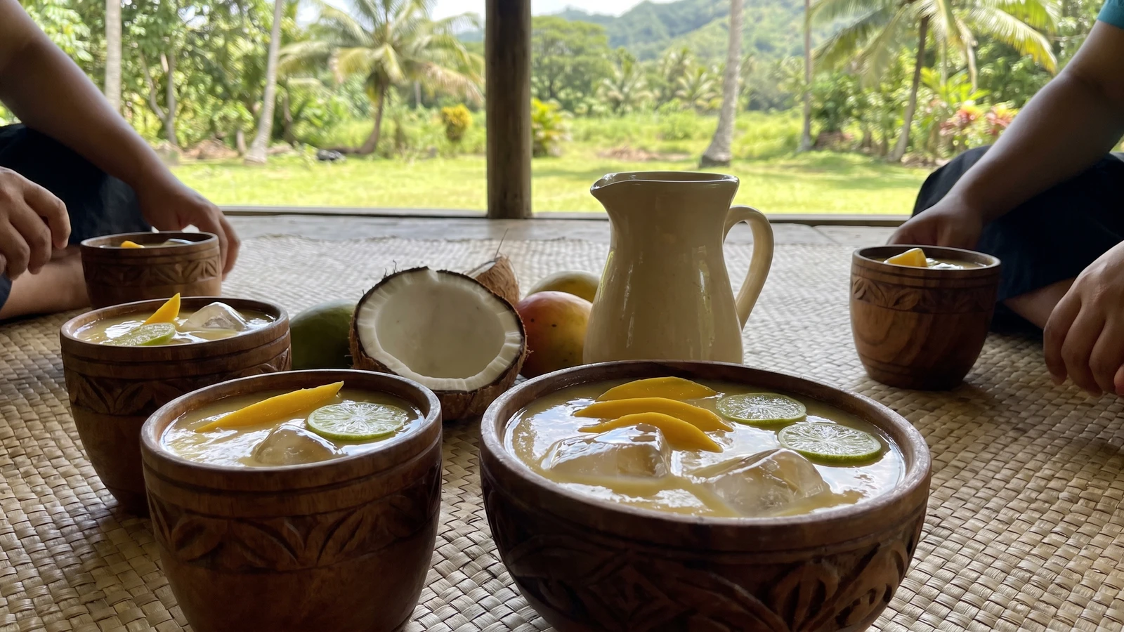 Vai Mago (Sāmoan Mango and Coconut Drink)
