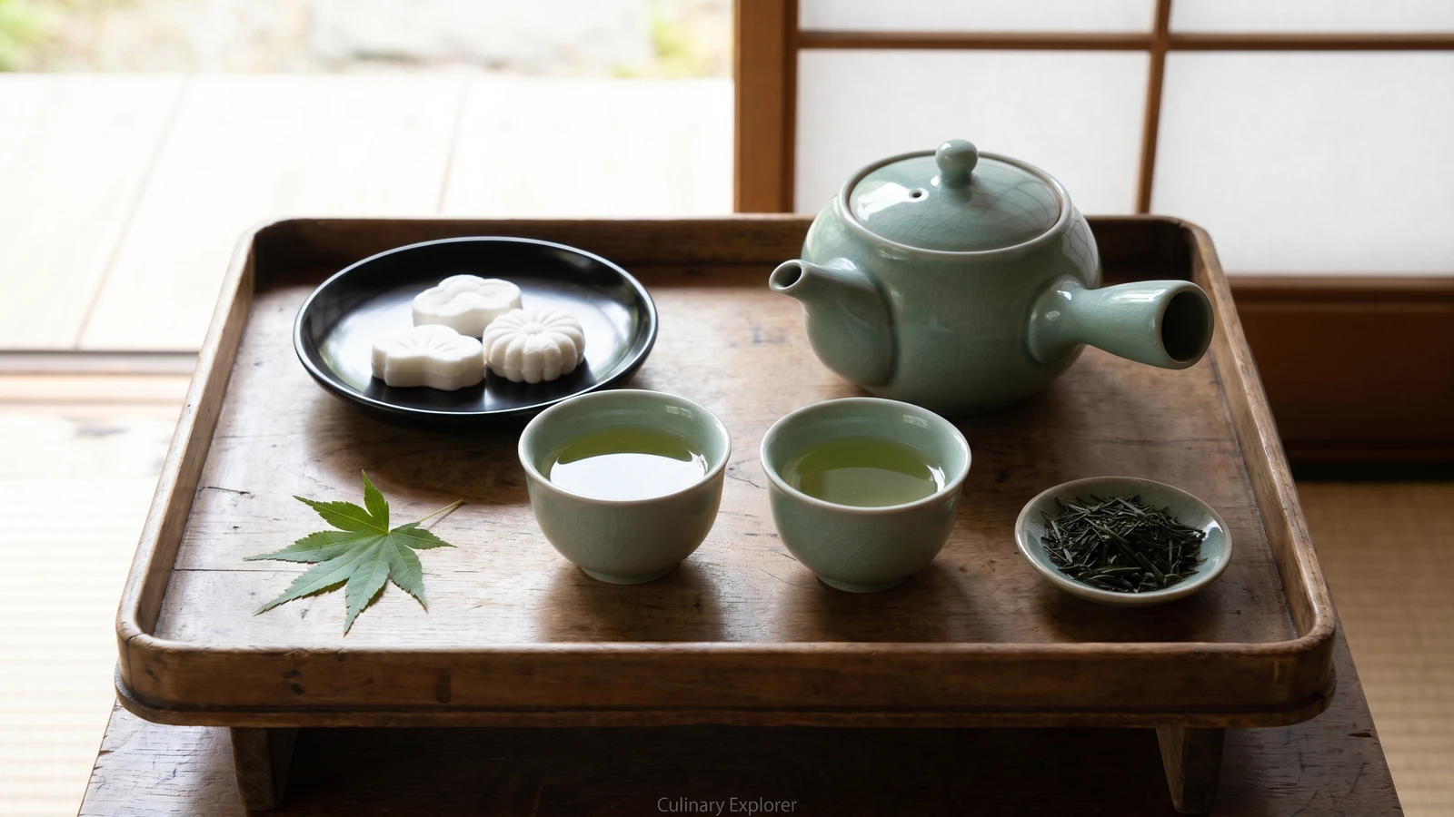 Kabusecha (かぶせ茶, half-shaded green tea)
