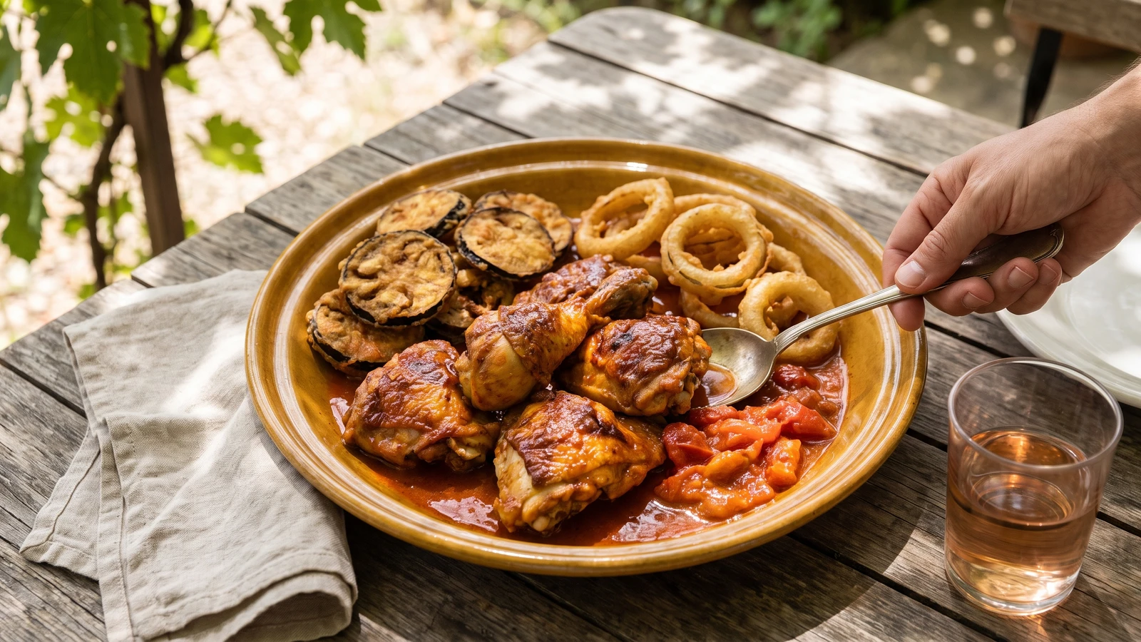 Poulet Sauté Arlésienne
