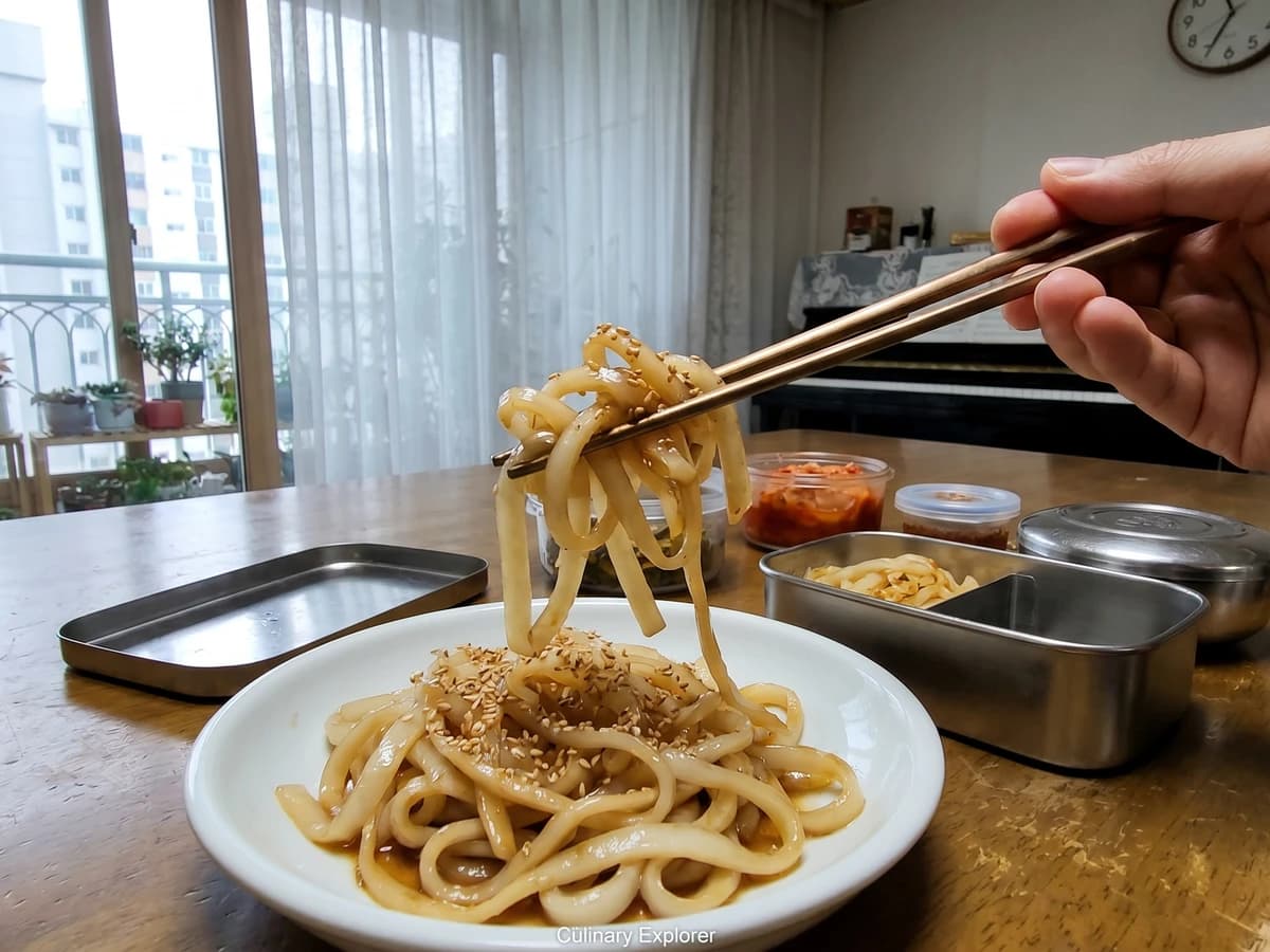 Myeongyeopchae-bokkeum (명엽채볶음, Stir-Fried Pollack Strips) - Chef Jeong-sun