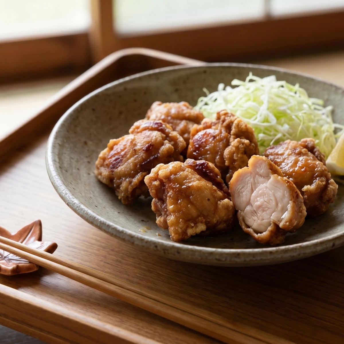 Nakatsu no Karaage (中津の唐揚げ, Nakatsu-style fried chicken)