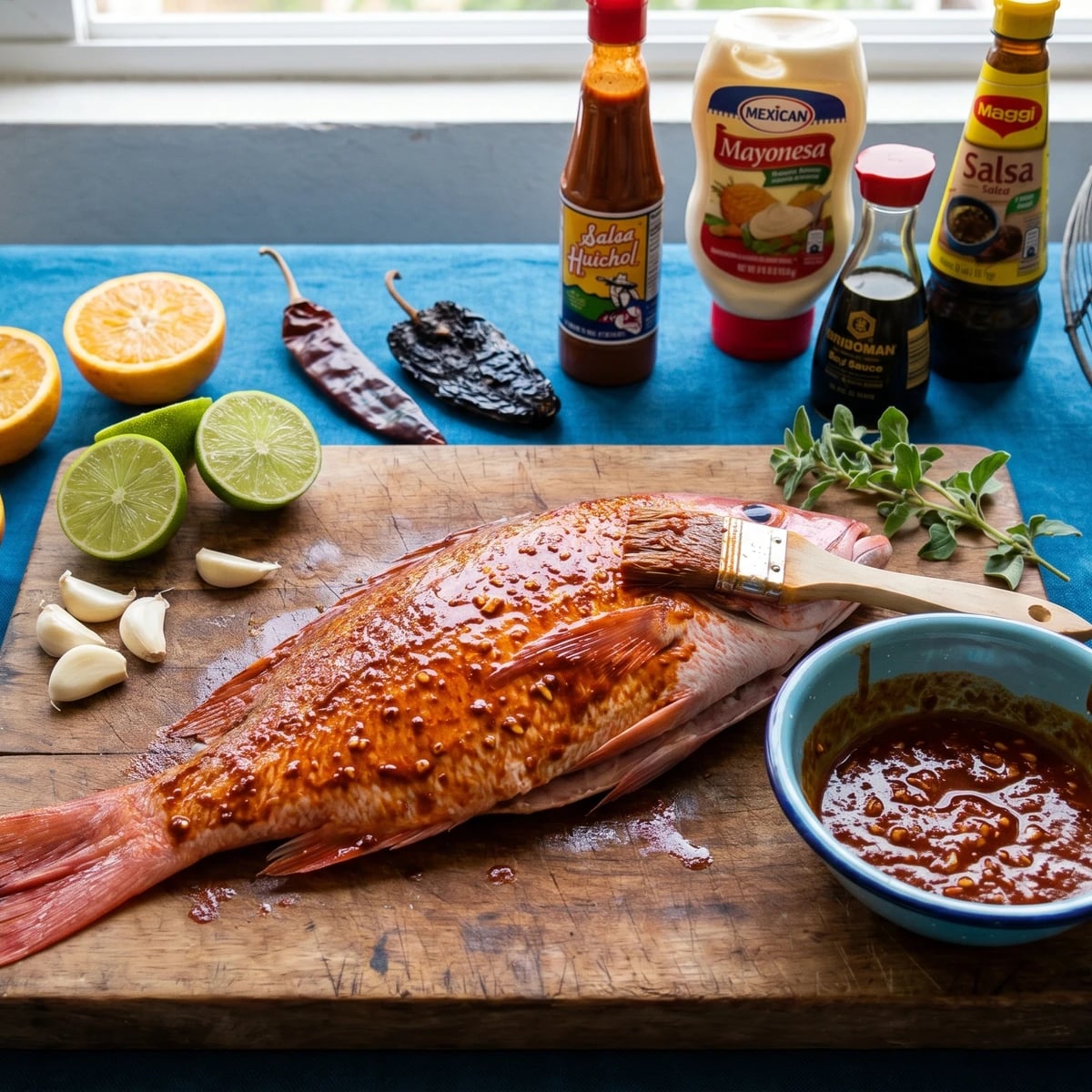 Adobo Nayarita para Pescado Zarandeado