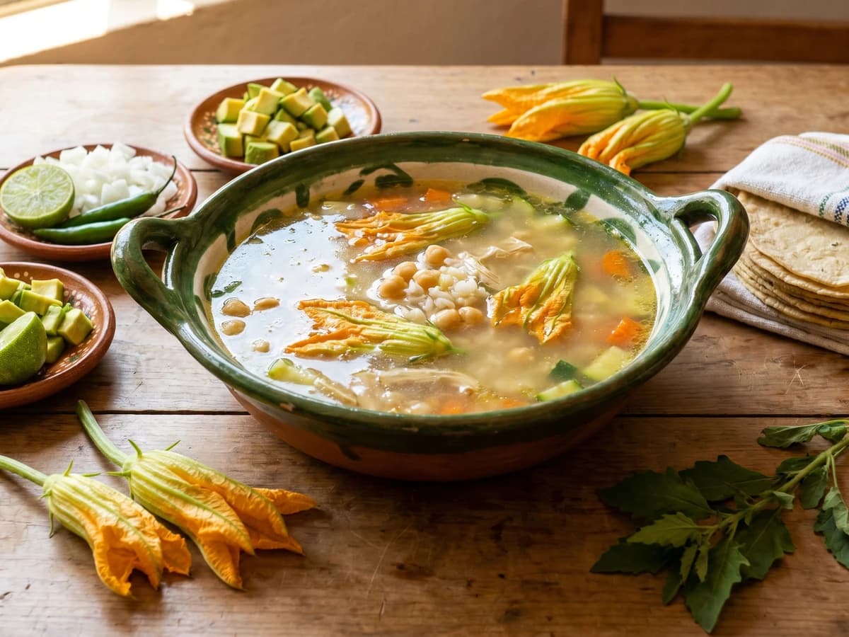 Caldo Xóchitl - Chef Lupita