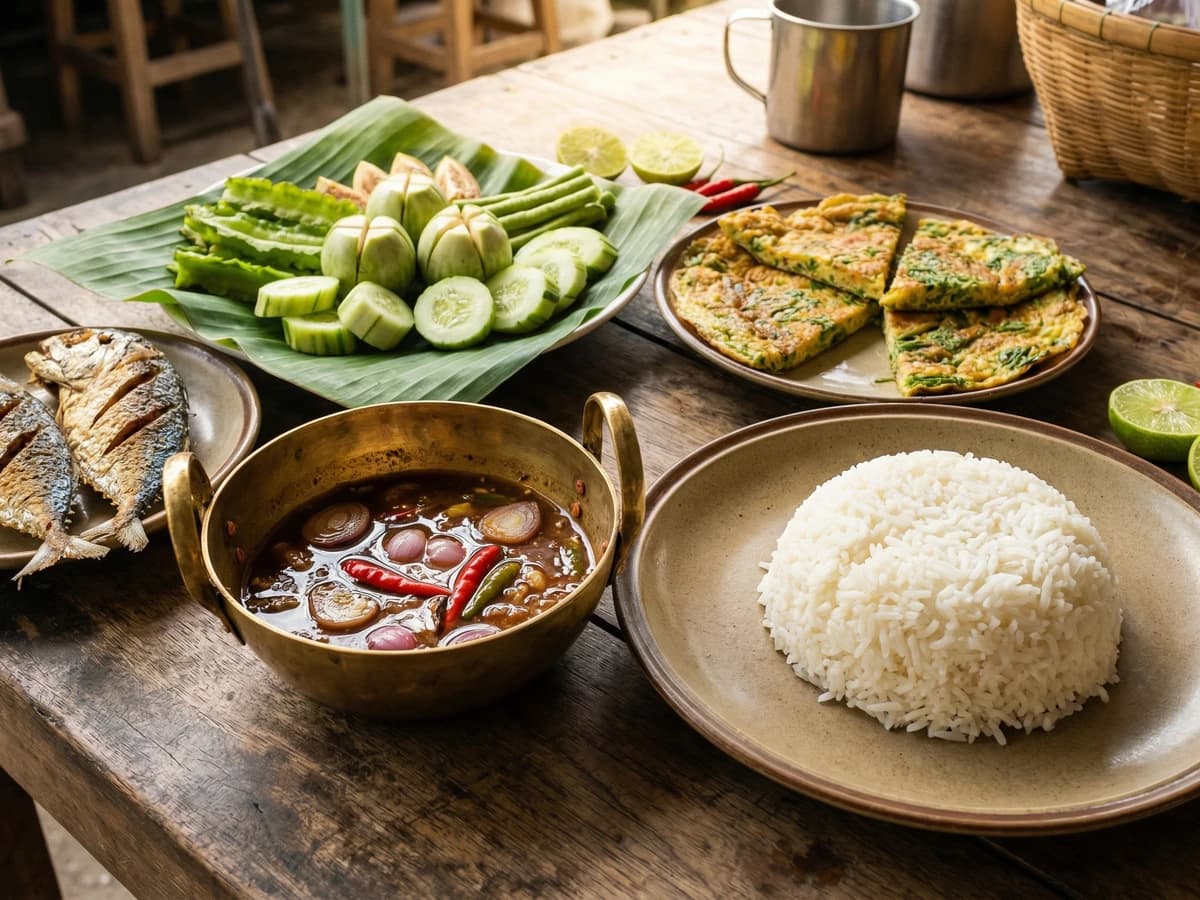 Budu Rice Set (Khao Budu) - Chef Fai