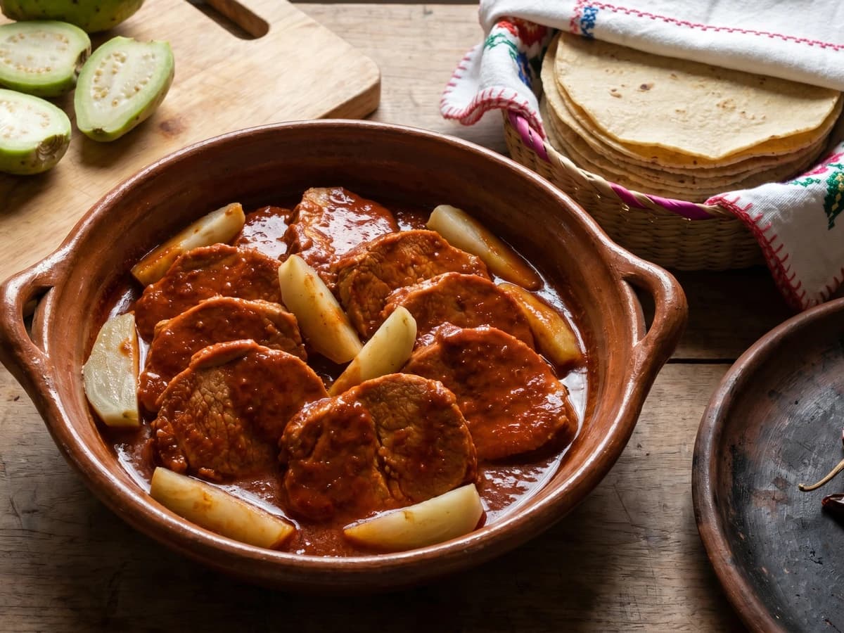 Lomo en Xoconostle del Bajio Guanajuatense