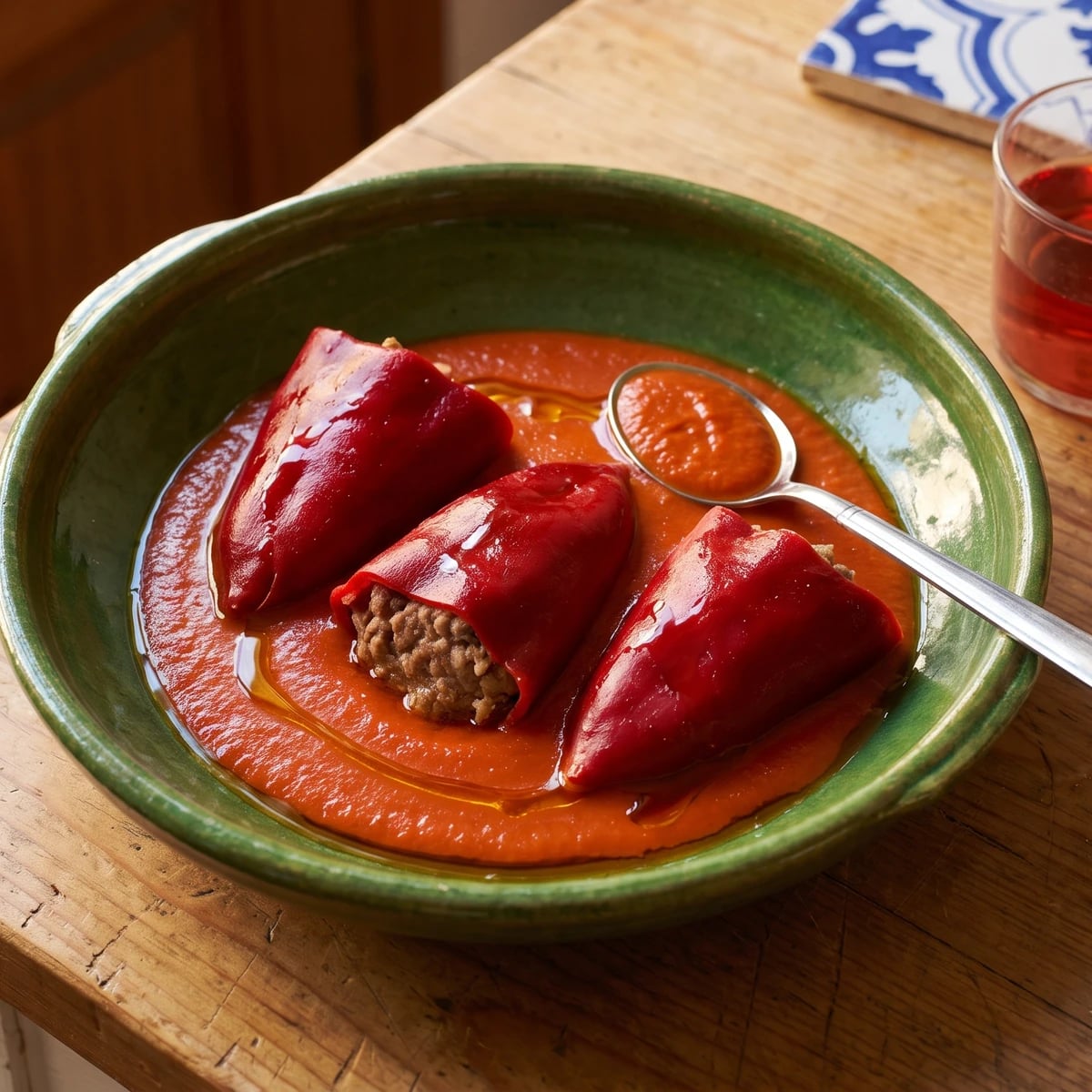 Piquillos Rellenos de Carne