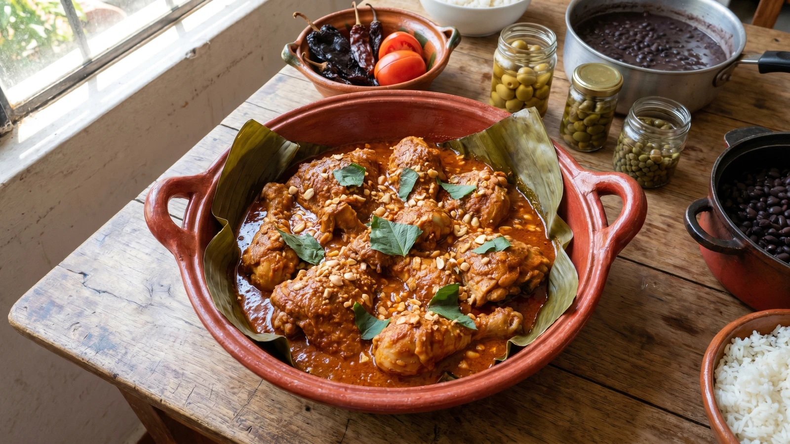 Pollo Encacahuatado Veracruzano