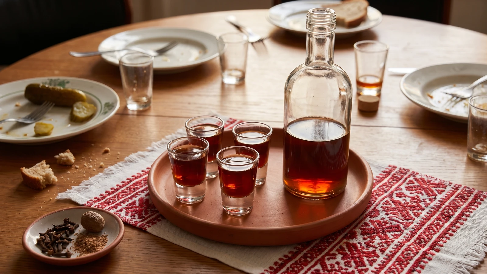 Spotykach (спотикач, spiced sweet liqueur)