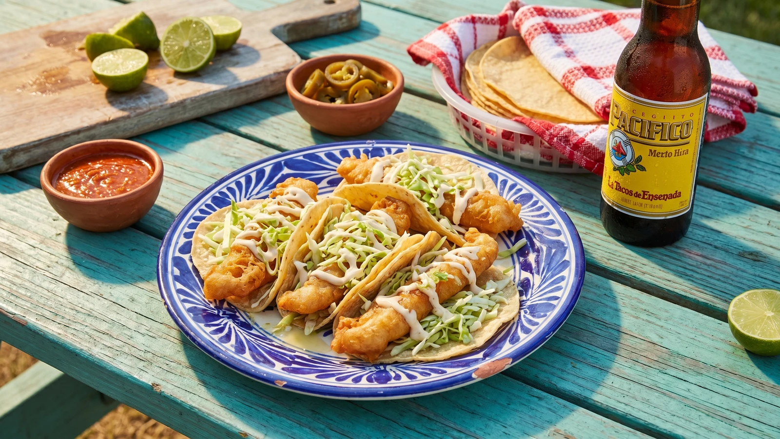 Tacos de Pescado Estilo Ensenada