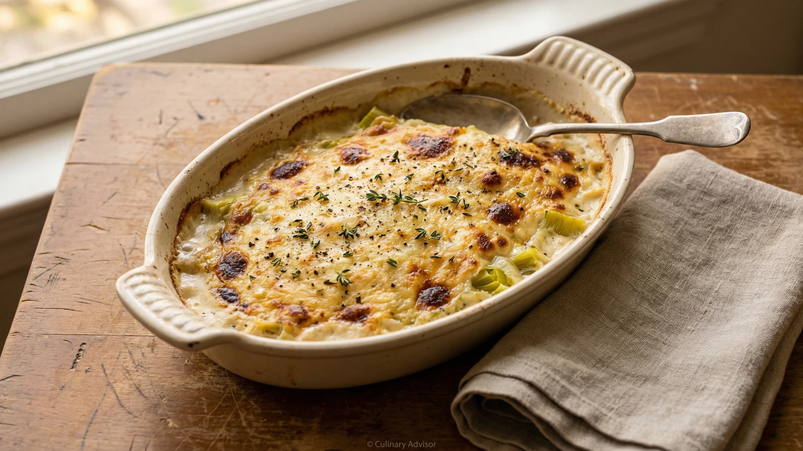 Leek Gratin