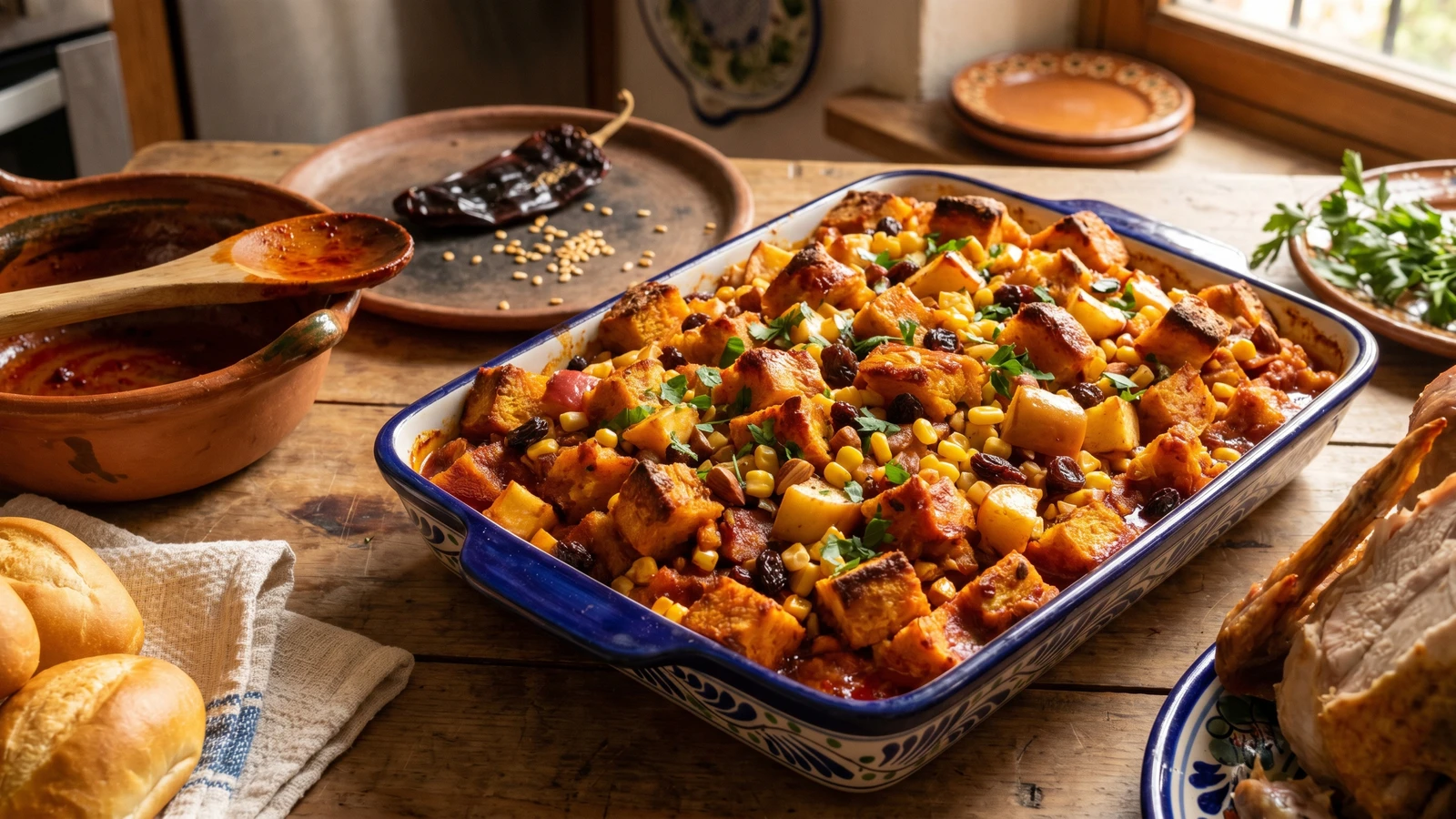 Relleno Navideño de Pavo