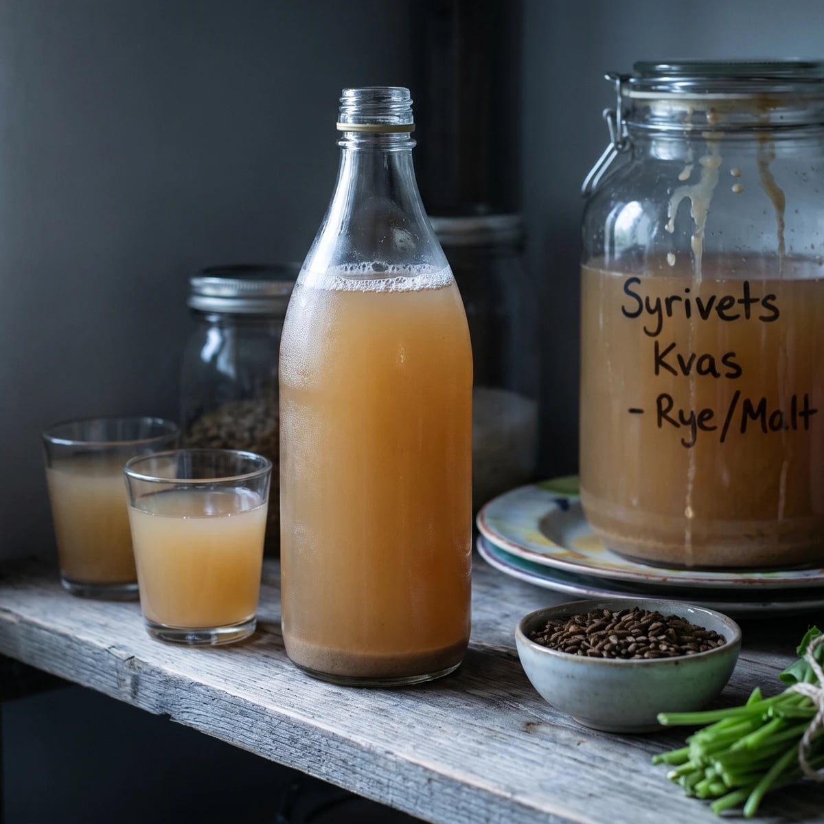 Syrivets (сирівець, sour rye kvas)