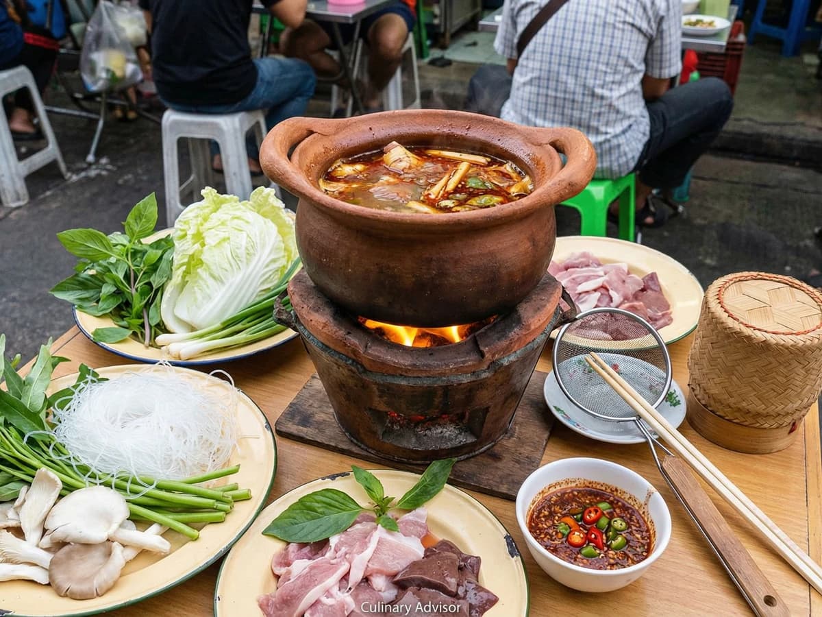 Isan Hot Pot (Jaew Hon) - Chef Fai