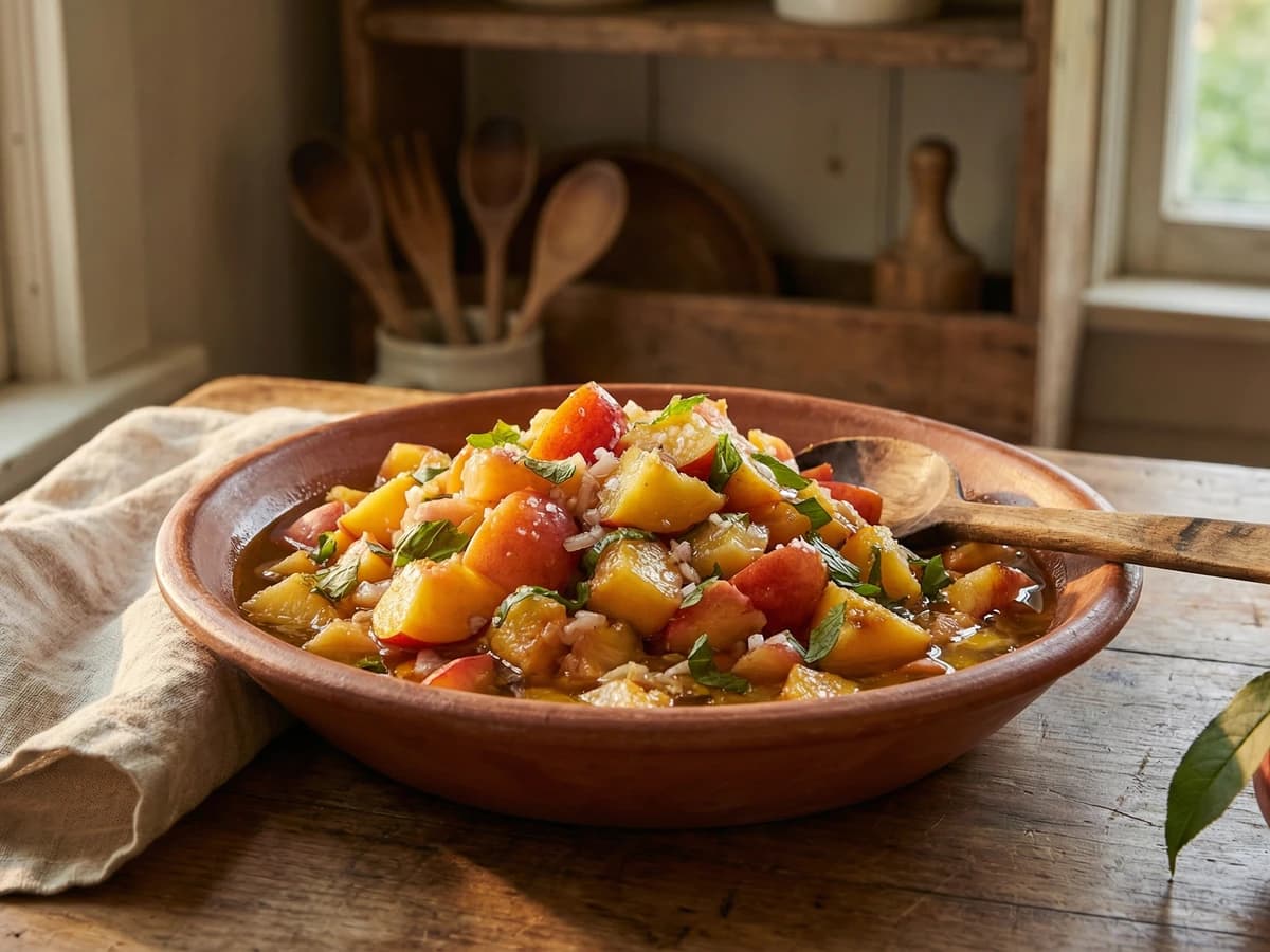Stone Fruit Relish - Chef Ally