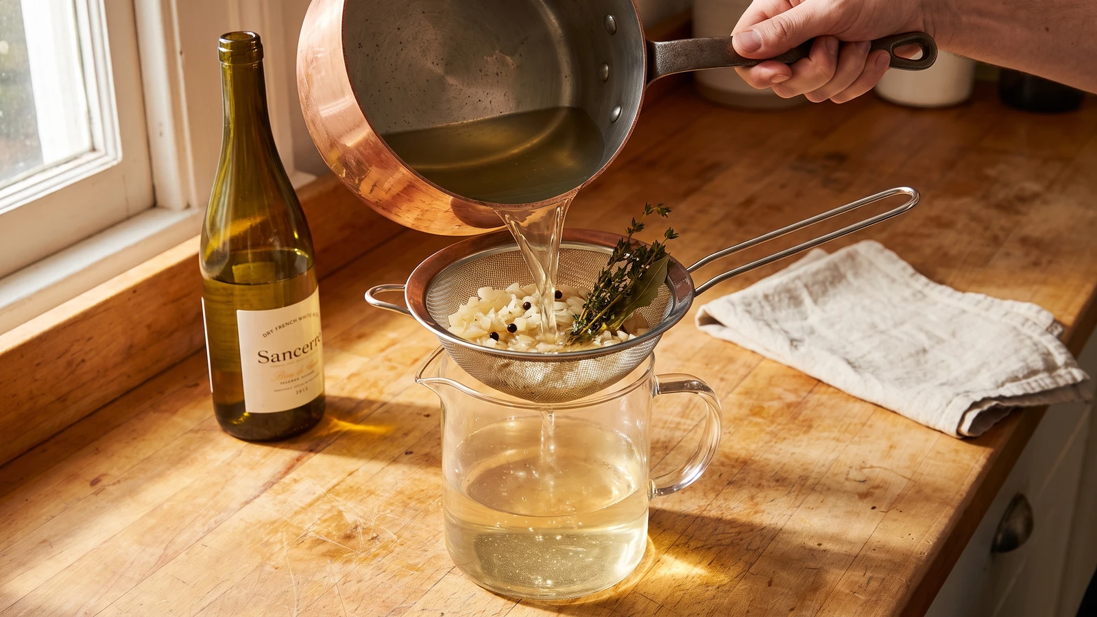 Court-bouillon with White Wine