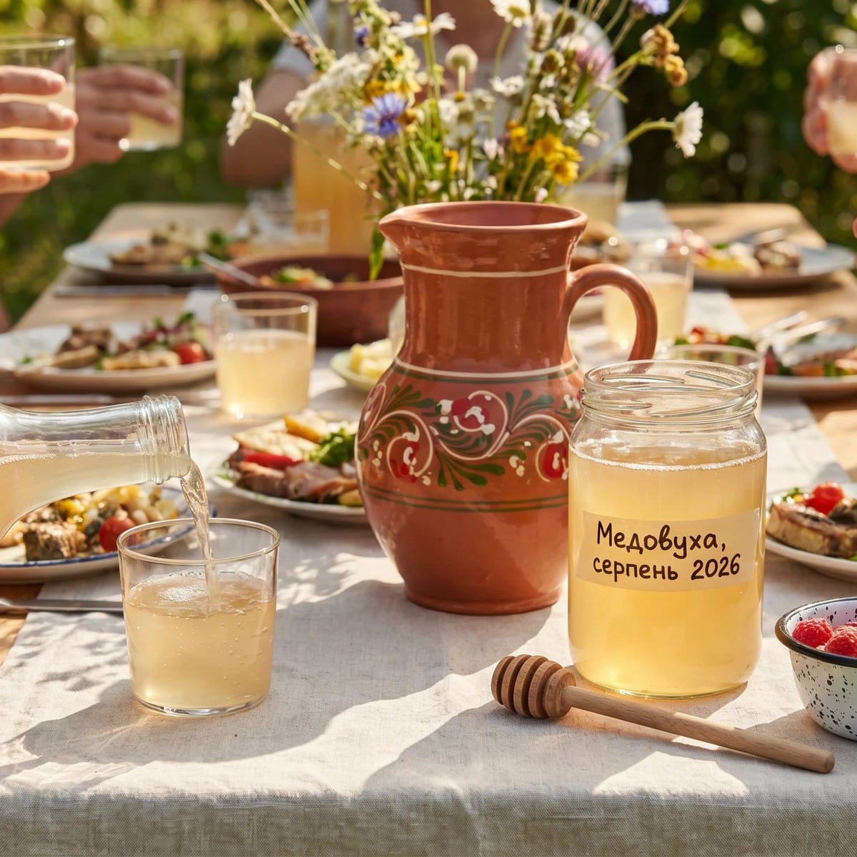 Medovukha (медовуха, honey mead)
