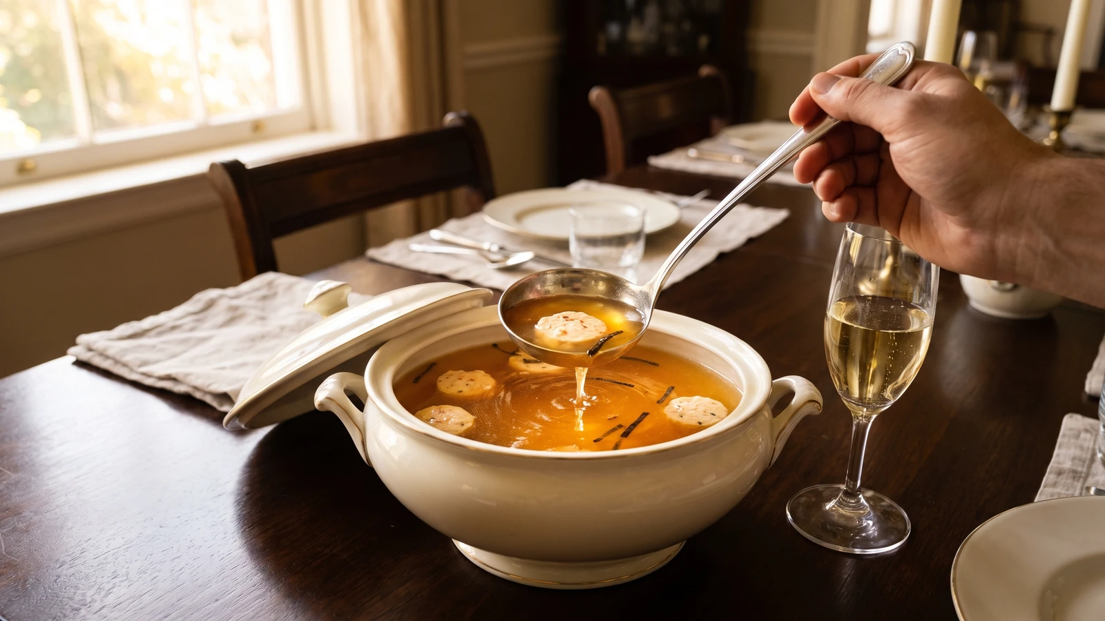 Consommé Diplomate