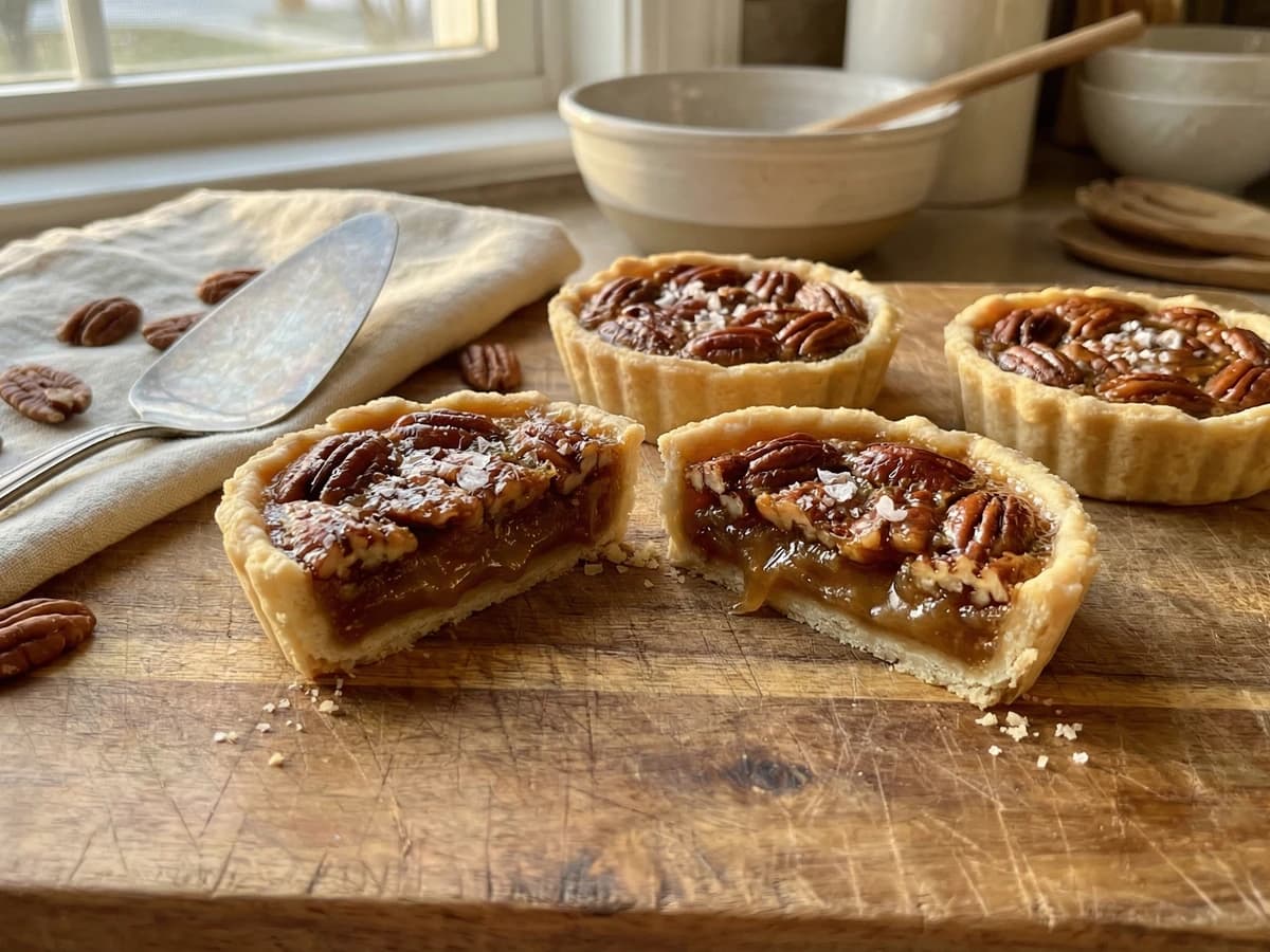 Brown Butter Pecan Tartlets - Chef Remy