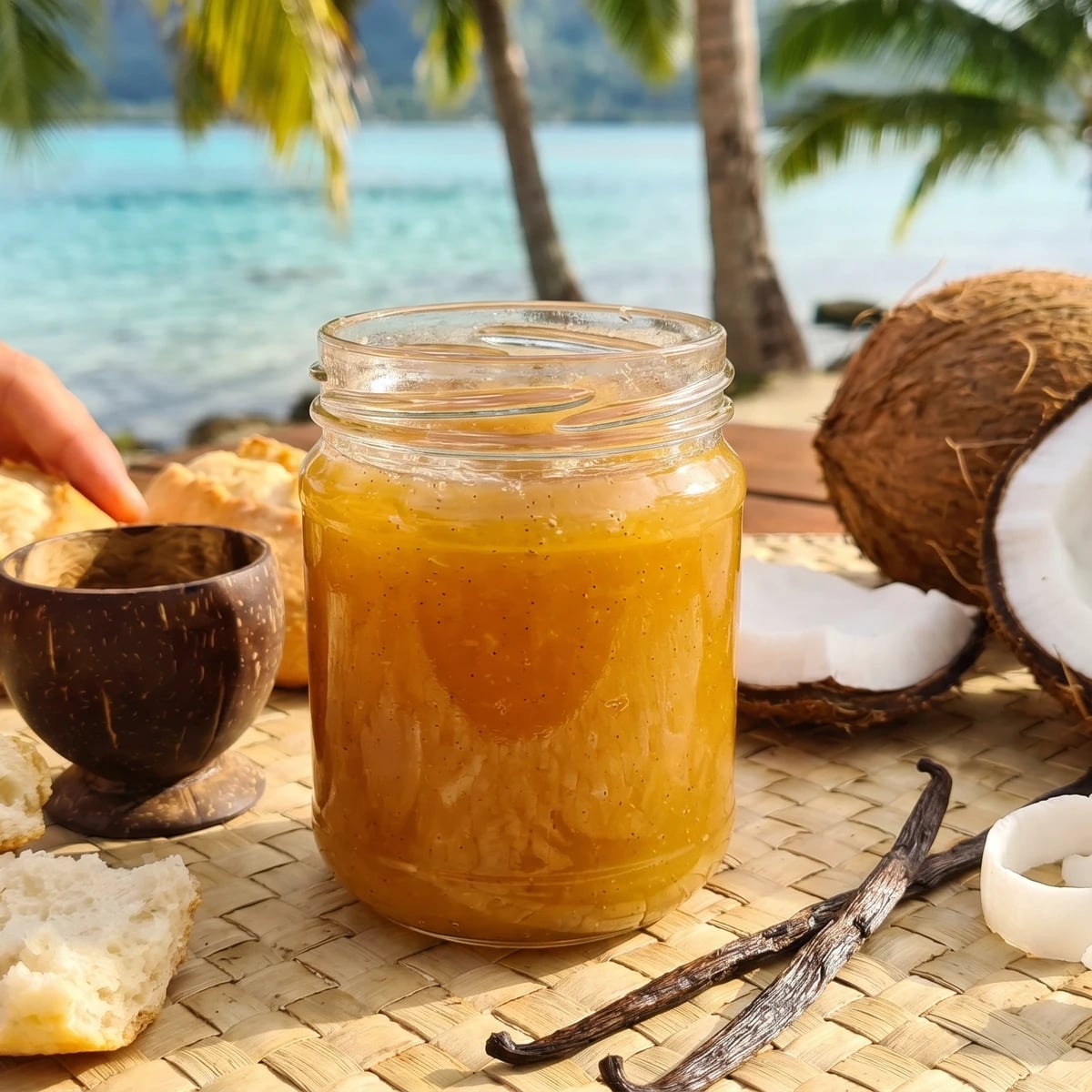 Confiture de Coco (Tahitian Coconut Jam)