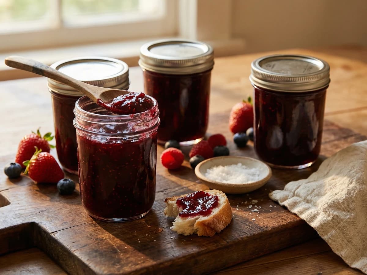 Summer Berry Preserves - Chef Ally