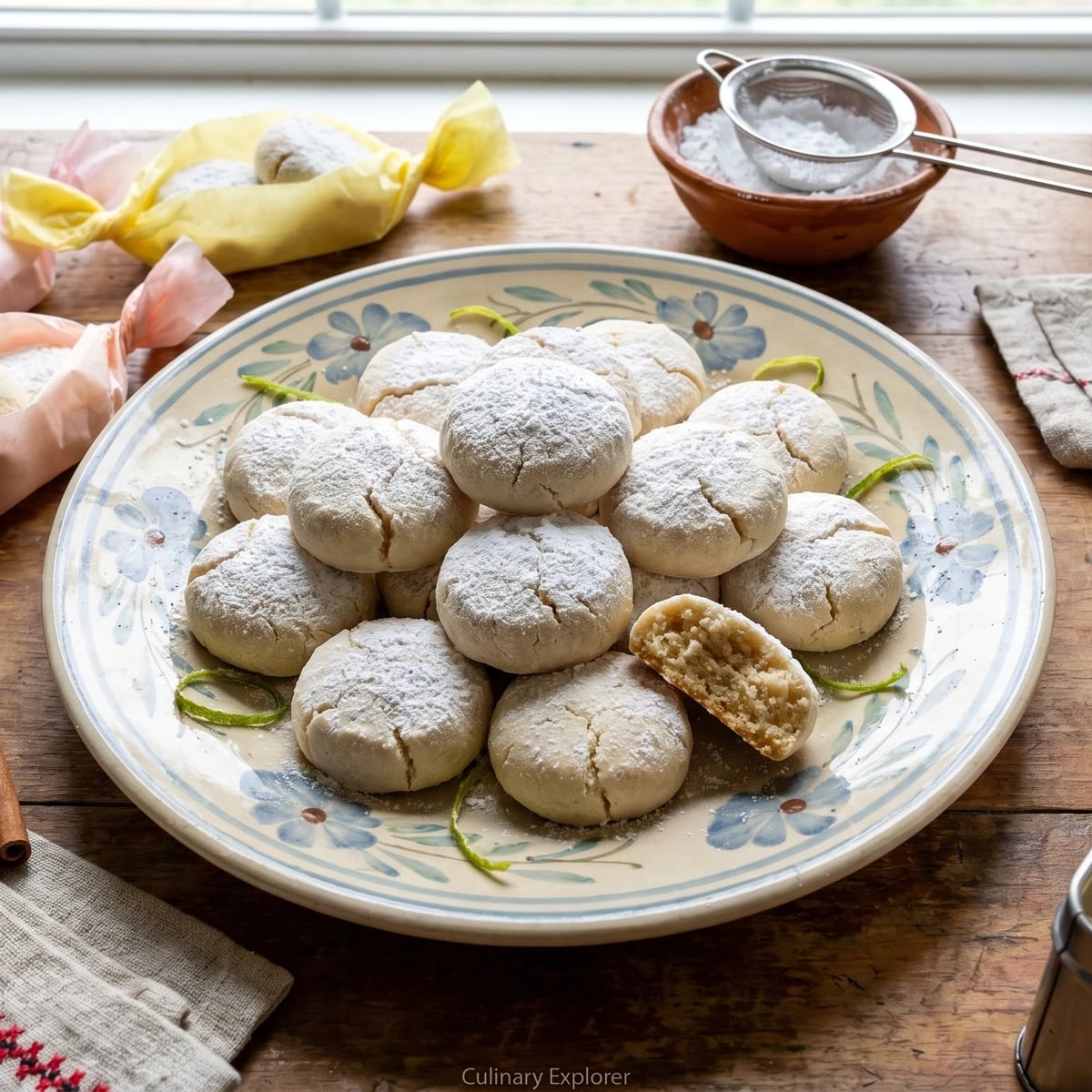 Polvorón de Sagú Yucateco