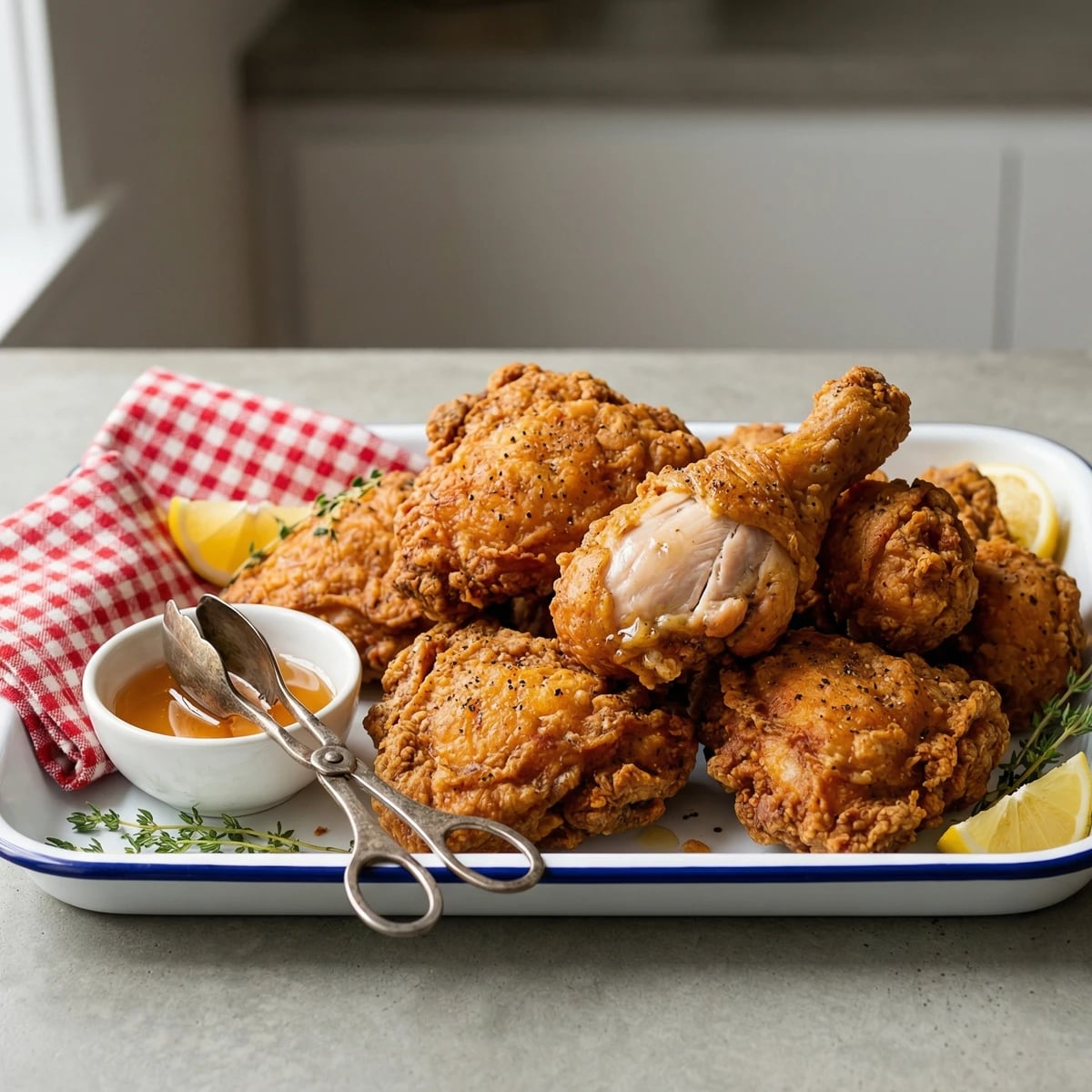 Southern Buttermilk Fried Chicken