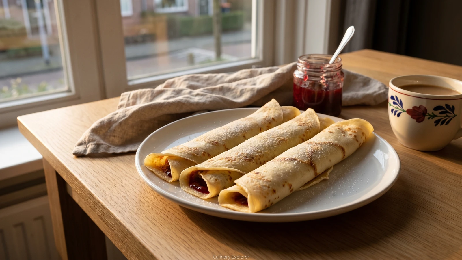Flensjes (Dutch Thin Pancakes)