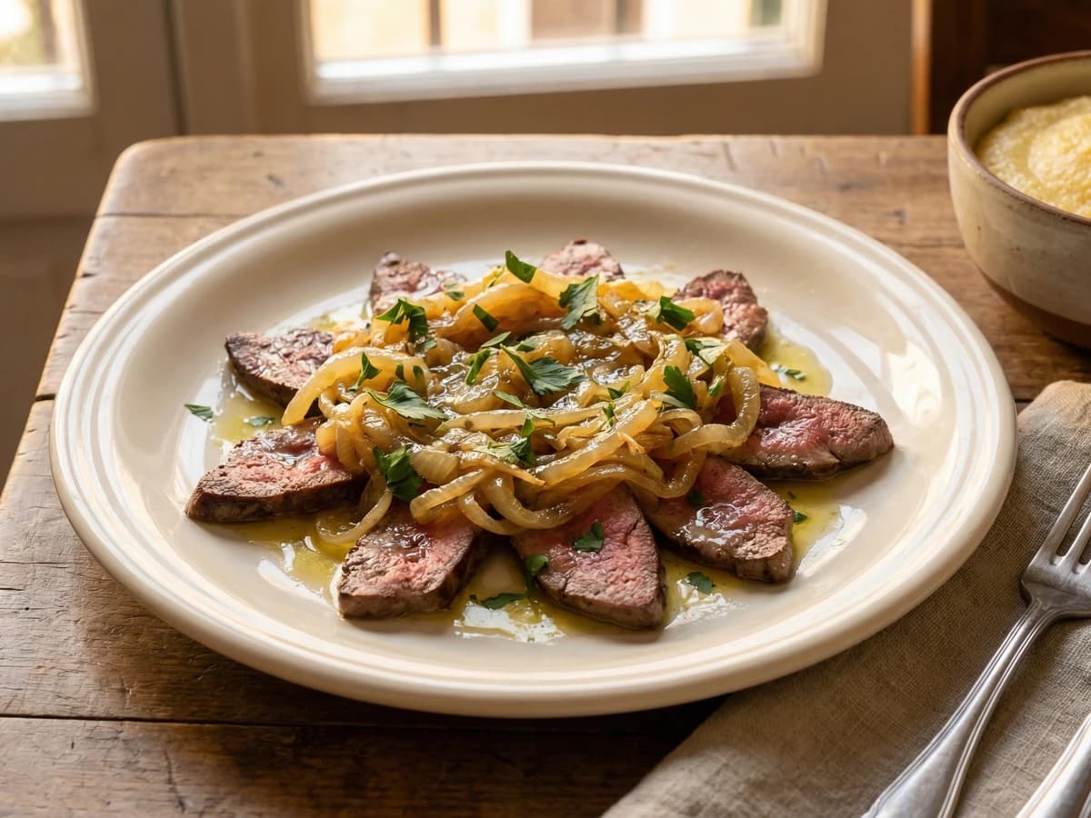 Fegato alla Veneziana - Chef Graziella