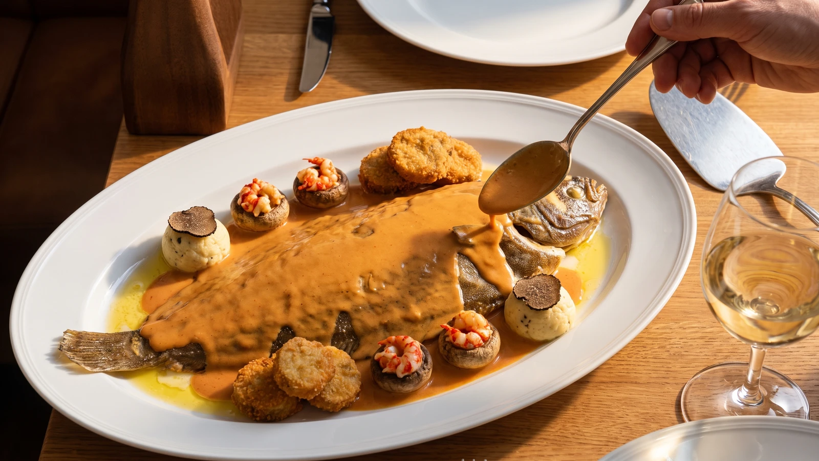Sole à la Daumont