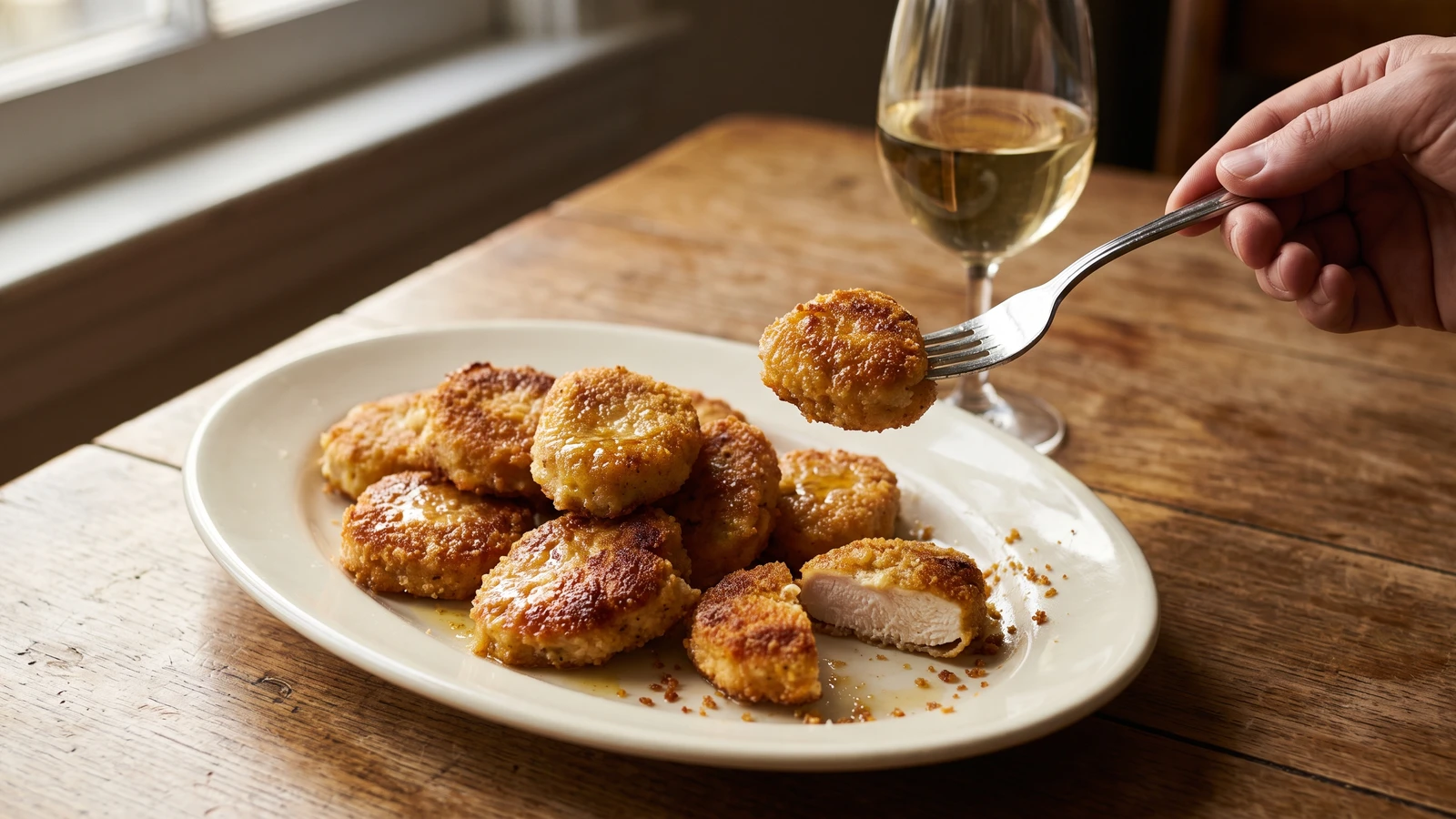 The Grilling of Products Coated with Butter and Bread-crumbs