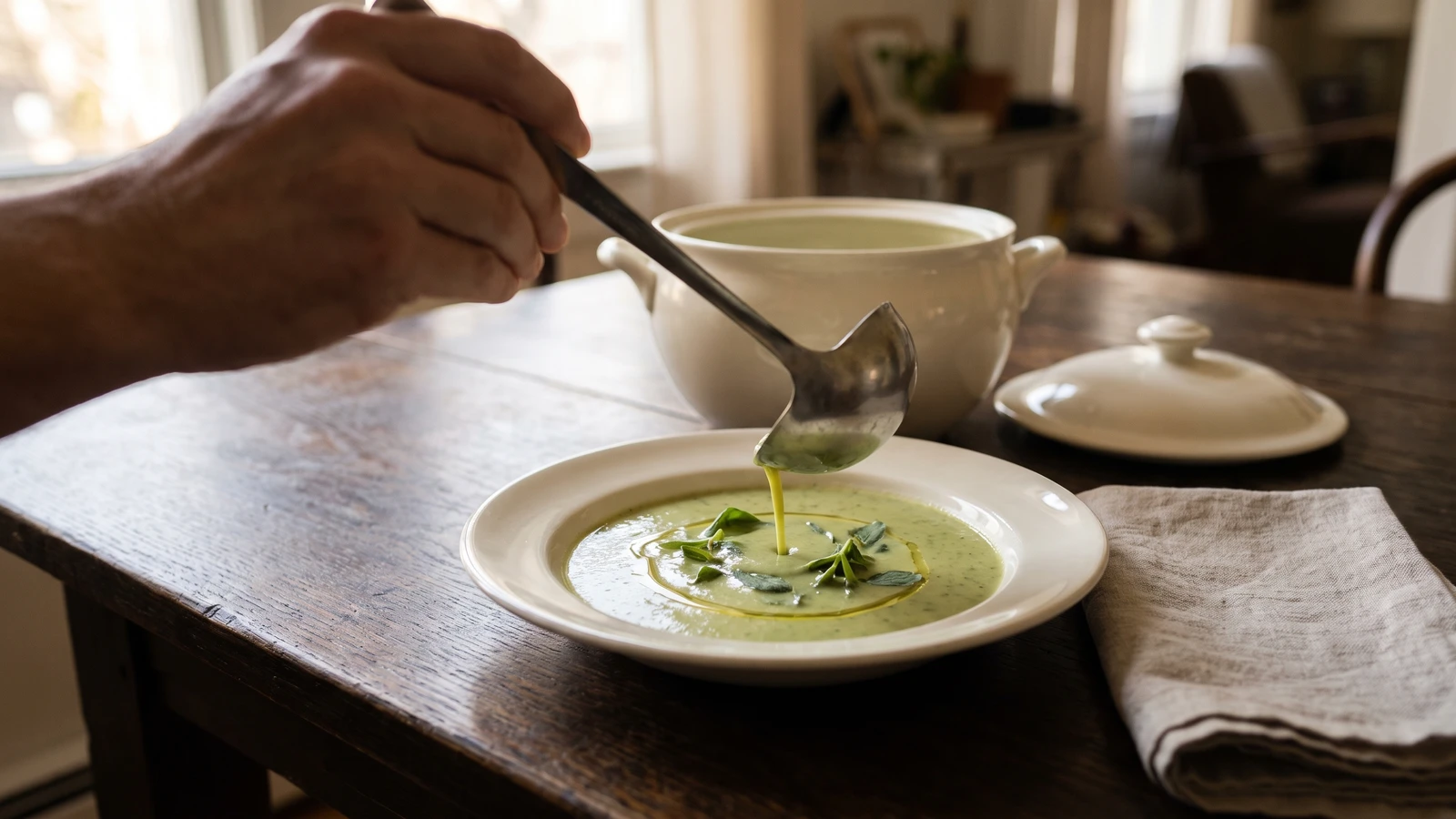 Velouté au Pourpier