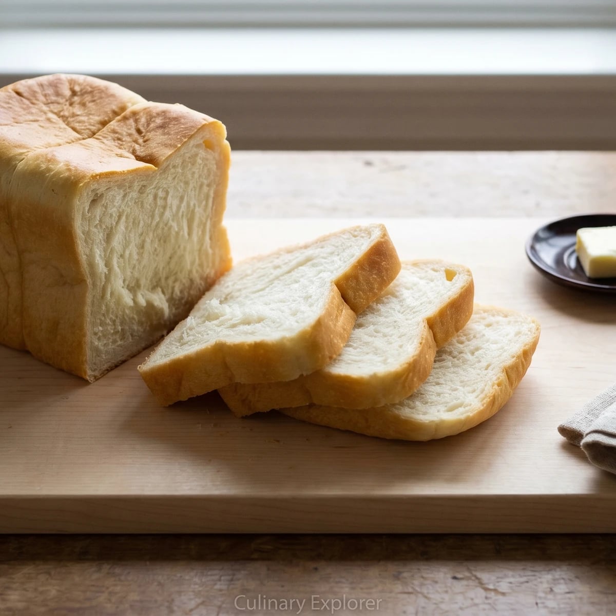 Yamagata Shokupan (山型食パン, mountain-shape loaf)