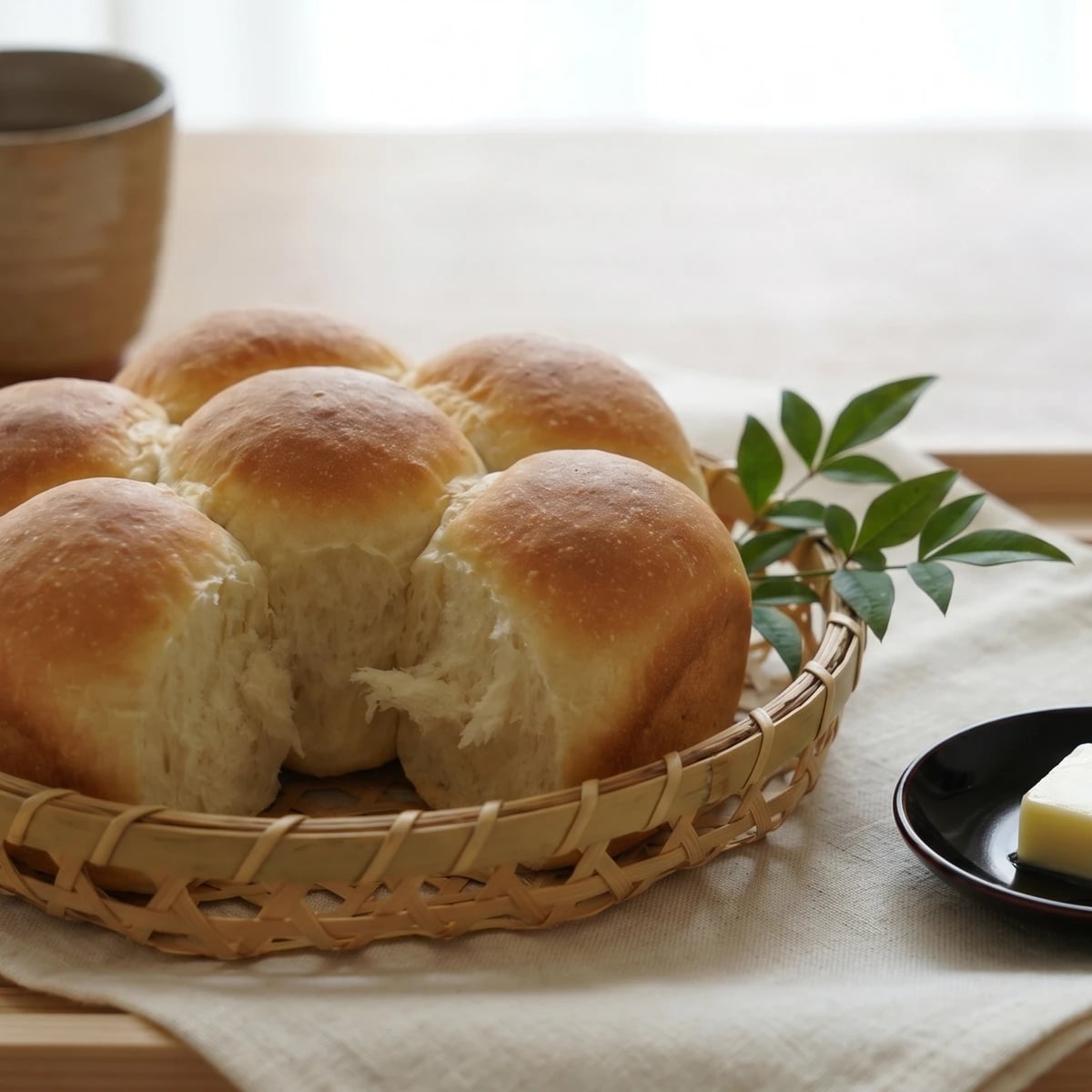 Chigiri-pan (ちぎりパン, pull-apart bread)