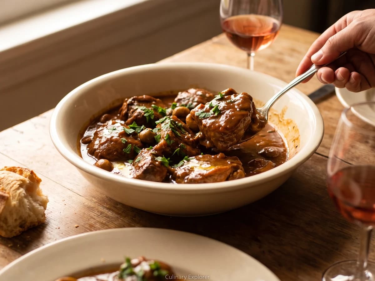 Sauté de Veau Chasseur
