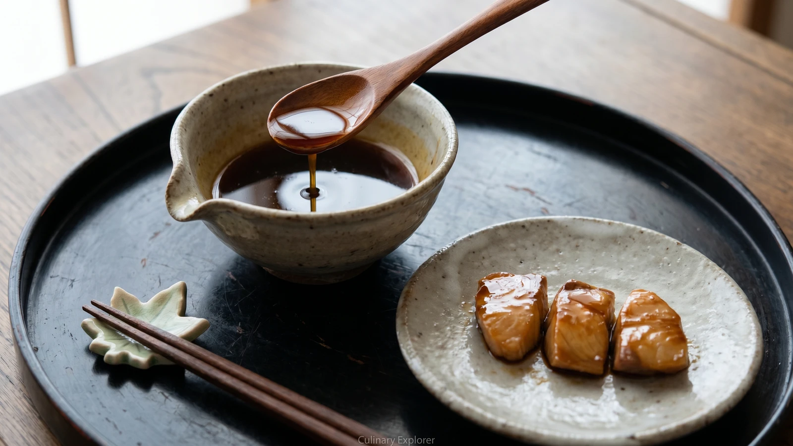 Teriyaki no Tare (照り焼きのたれ, teriyaki sauce)