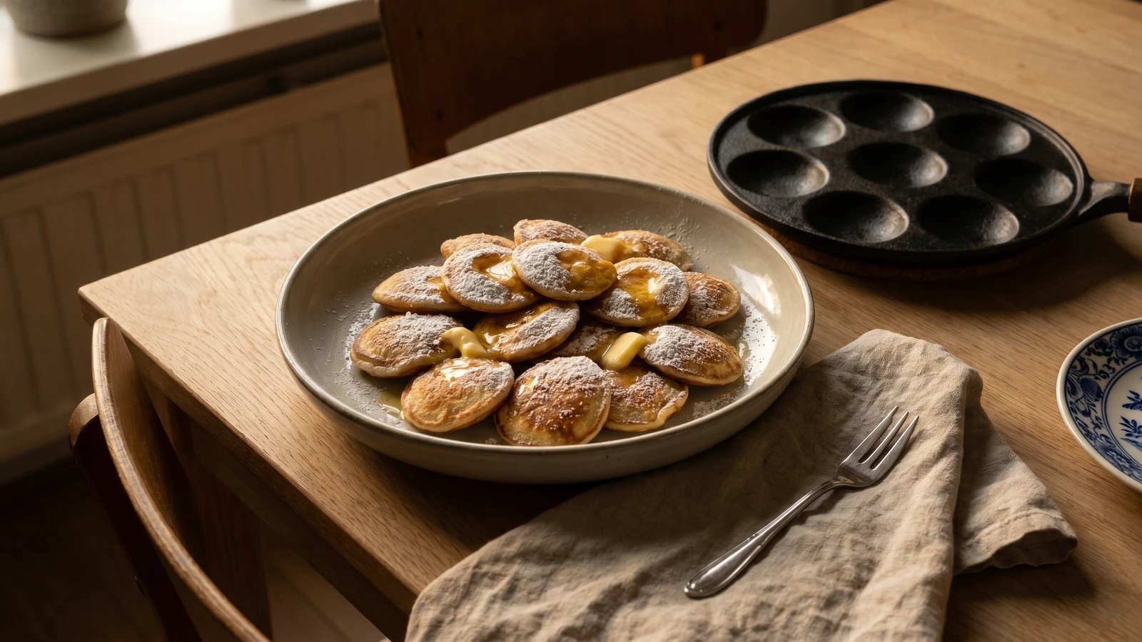 Poffertjes (Dutch Mini Pancakes)
