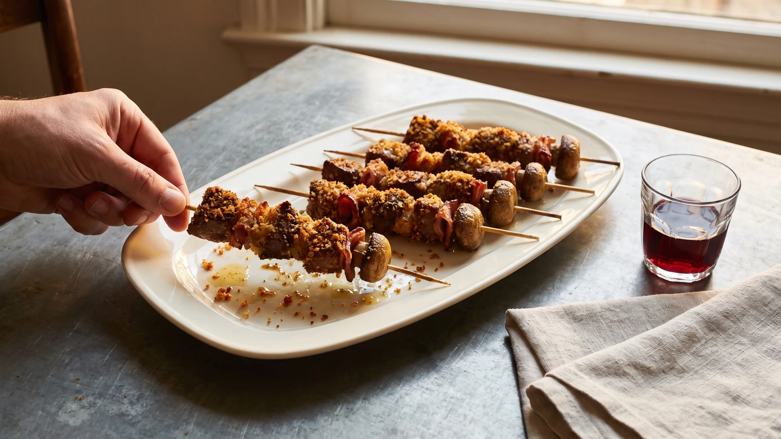 Brochettes de Foies de Volaille