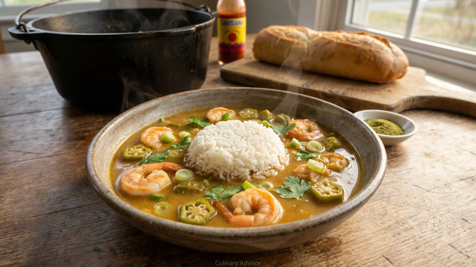 Shrimp and Okra Gumbo