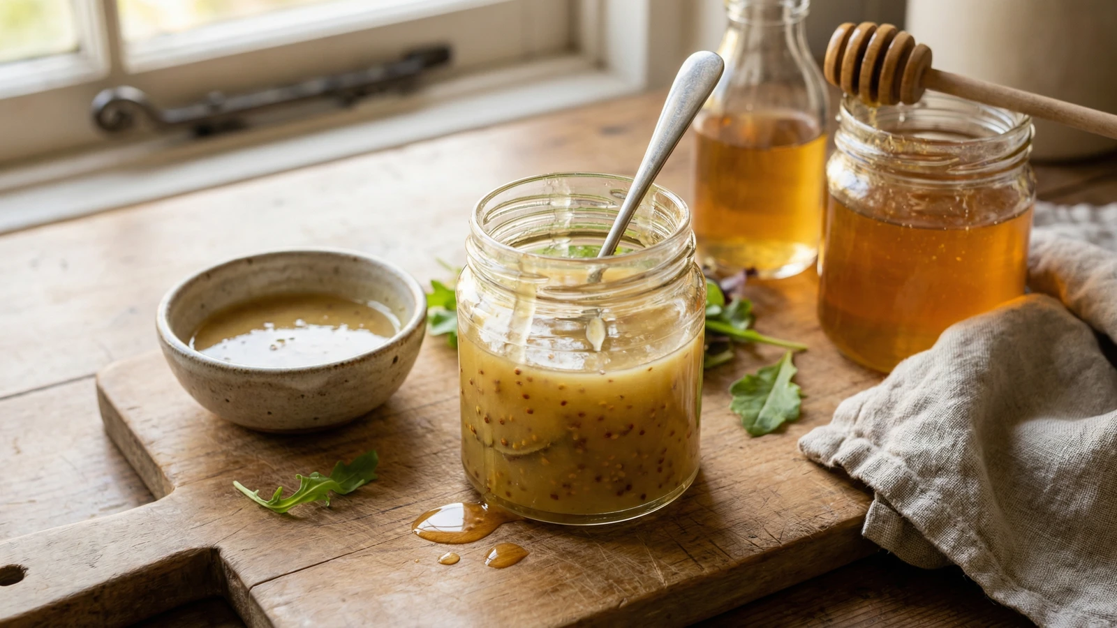 Honey and Mustard Dressing