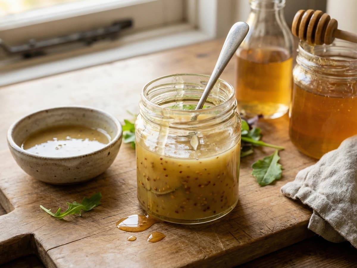 Honey and Mustard Dressing - Chef Thomas