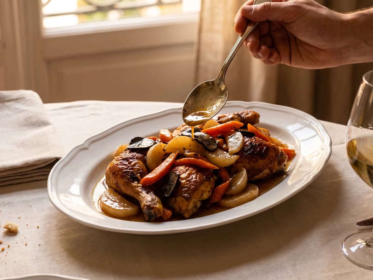 Poulet Sauté Demidoff - Chef Juliette