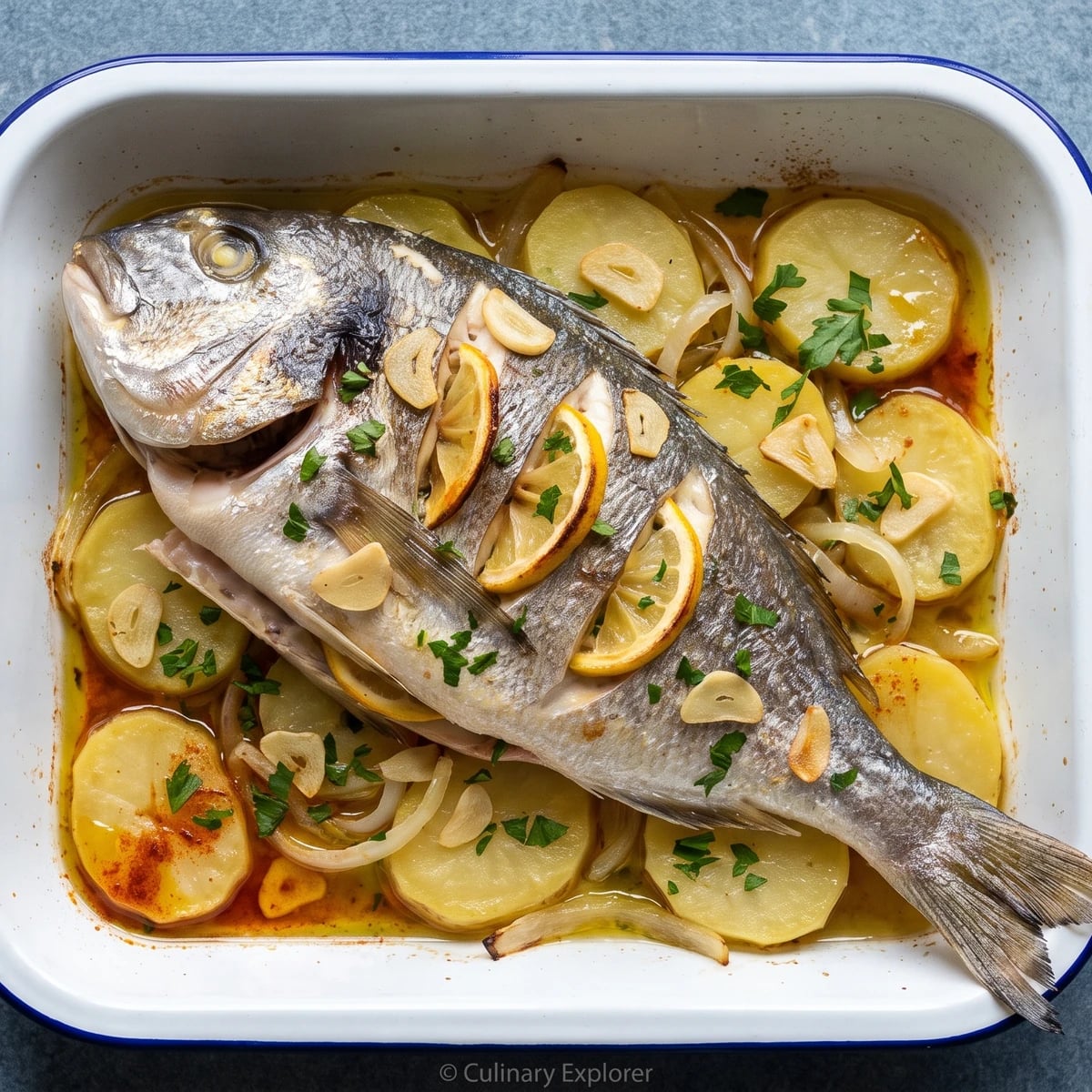 Besugo al Horno Cántabro