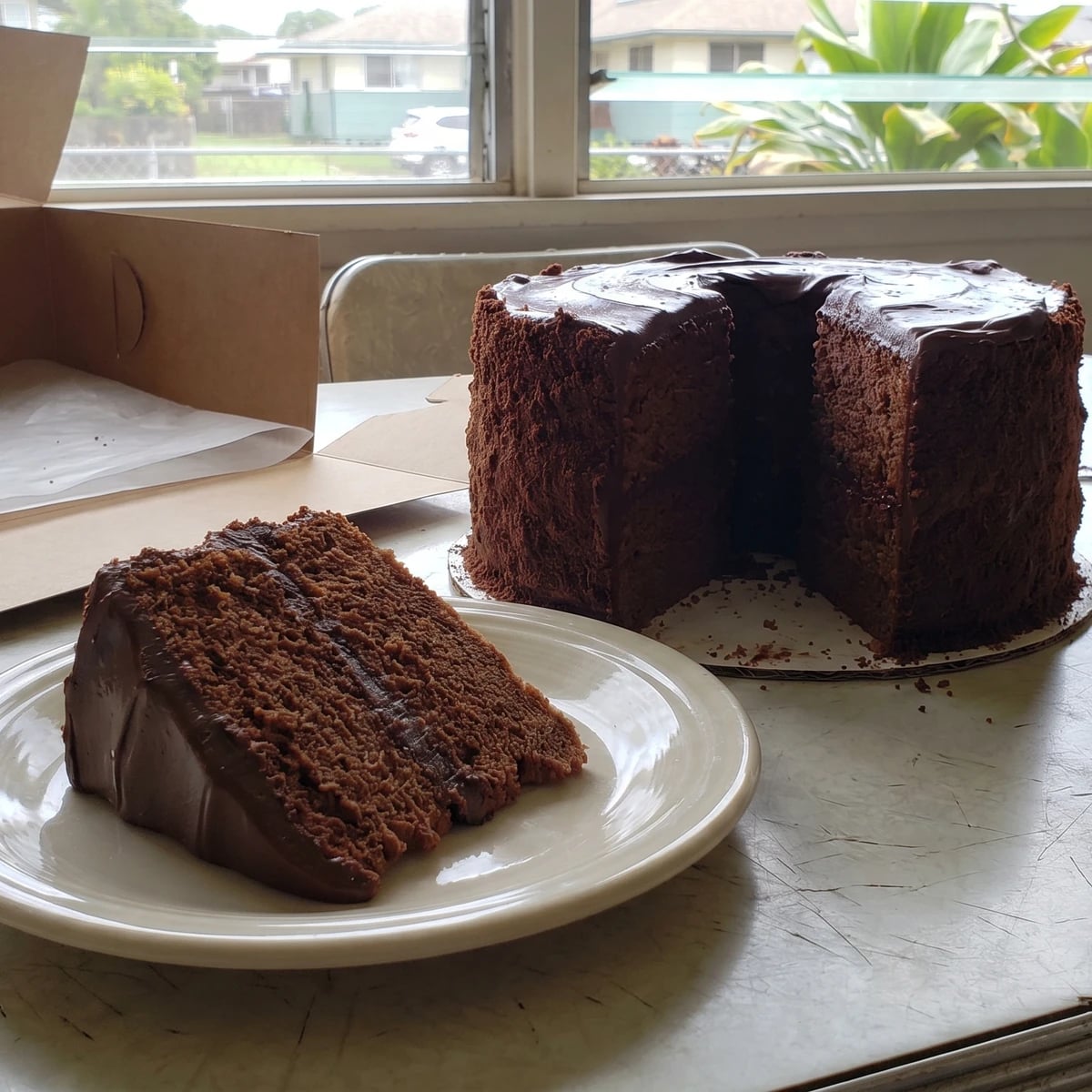 Dobash Cake (Hawaiʻi Local Chocolate Chiffon Cake)