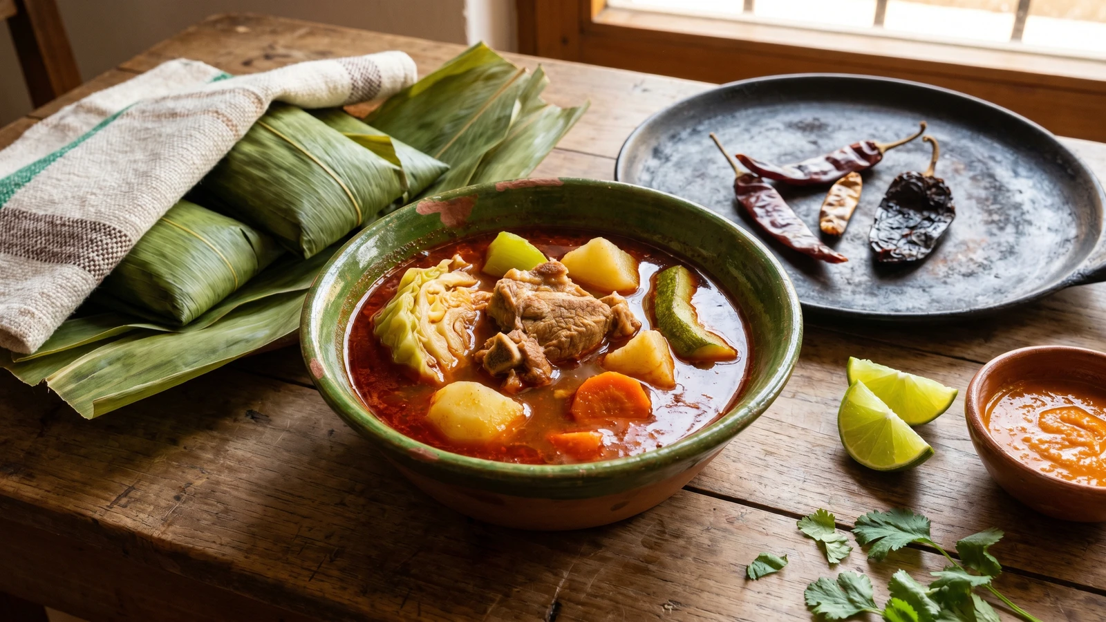 Pork Churipo Purépecha (Churipo de Cerdo)