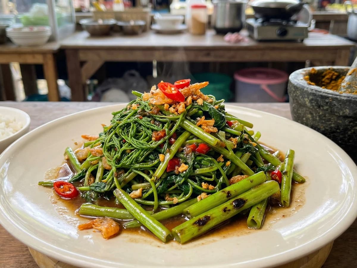 Southern Vegetable Stir-Fry (Pad Phak Tai) - Chef Fai
