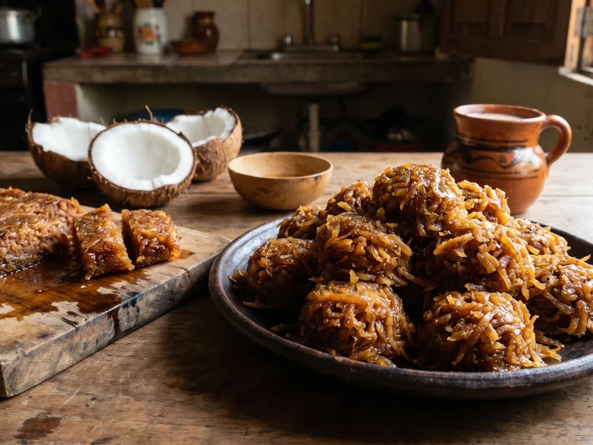 Dulces de Coco, Plátano & Yuca — recipes by Chef Lupita