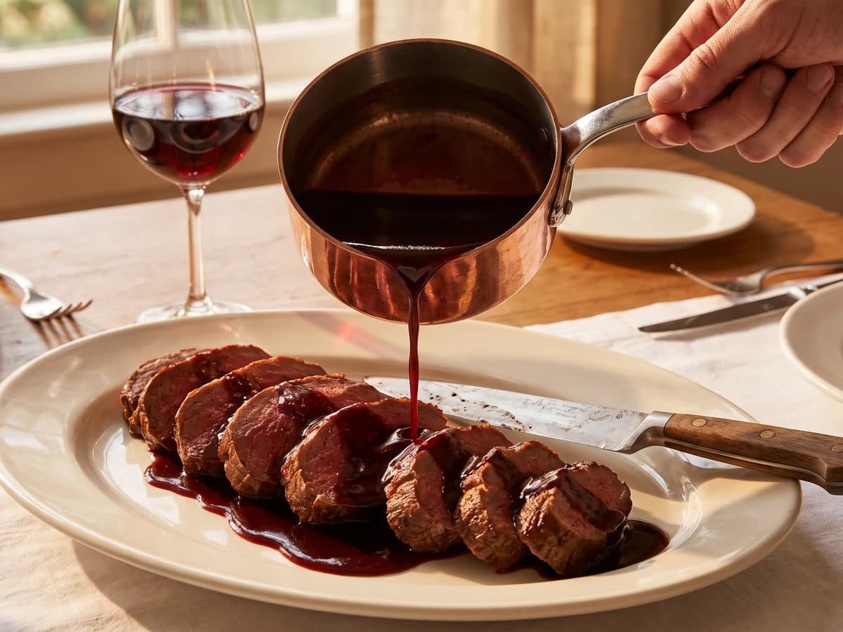 Venison Sauce - Chef Juliette
