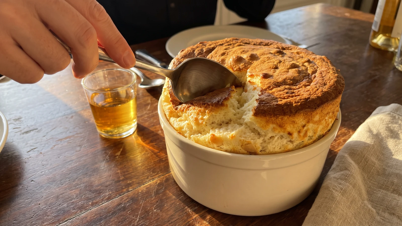 Almond Soufflé