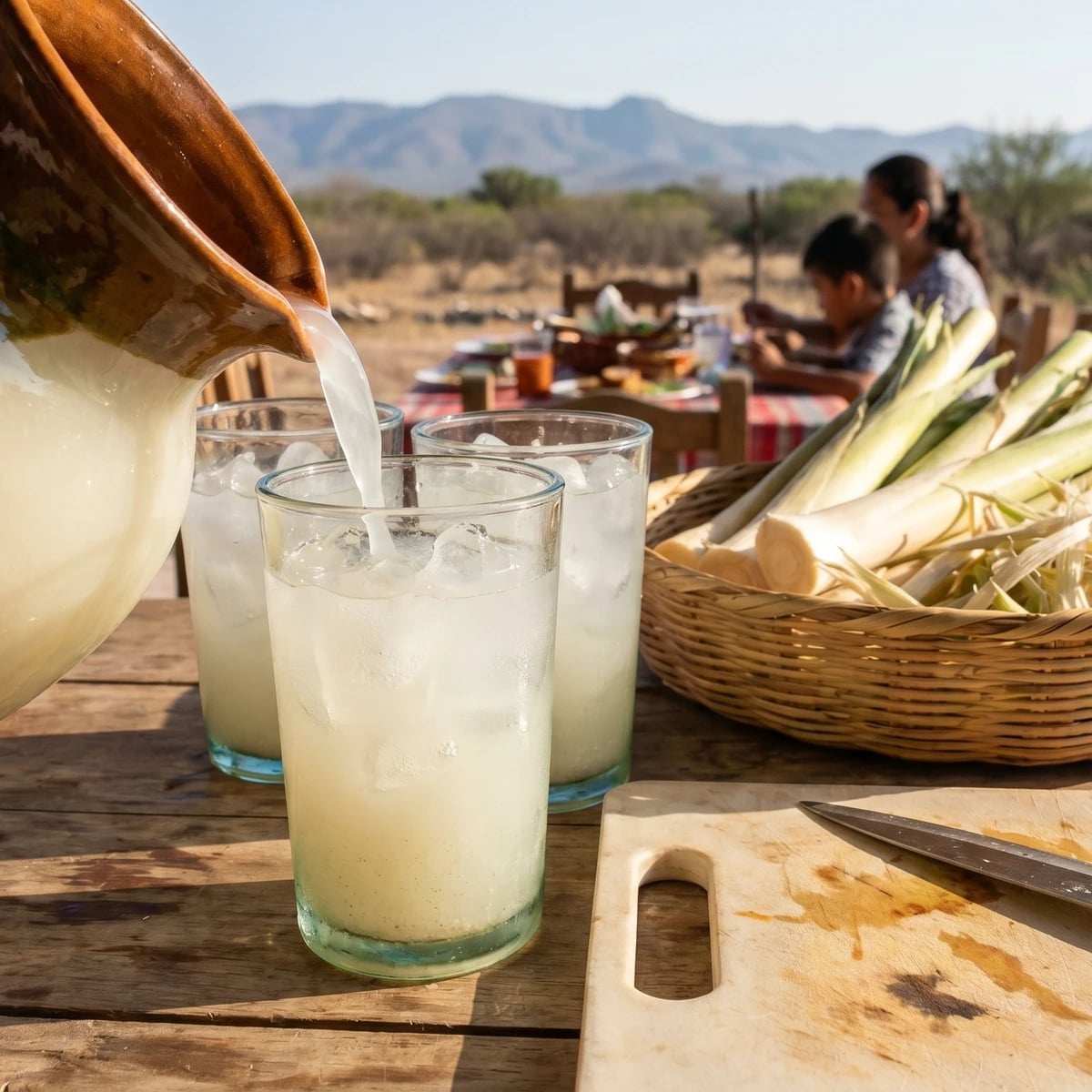 Agua de Palmito Potosino